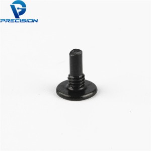 M1.2 M1.4 M1.6 carbon steel black zinc plated partial thread screw