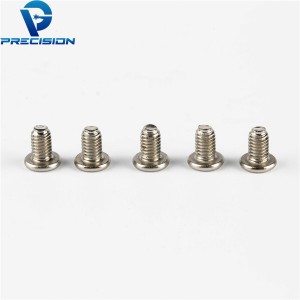 Custom m2 stainless steel 304 thin head machine screw