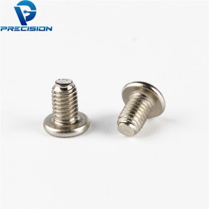 Custom m2 stainless steel 304 thin head machine screw